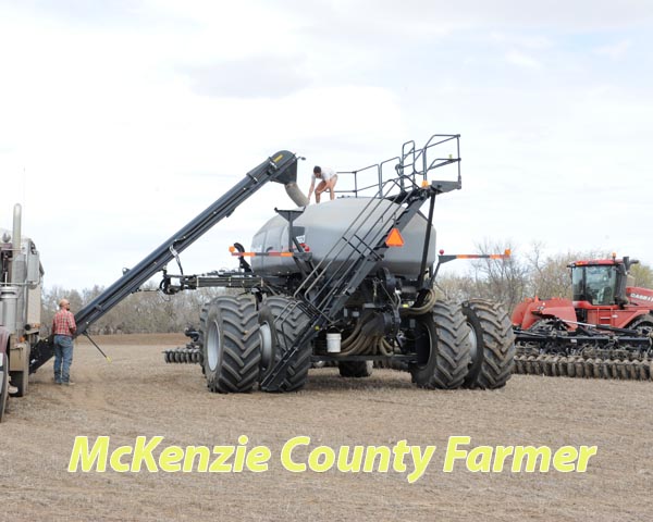 Farmers in a hurry to seed