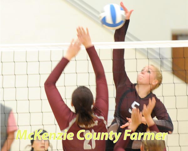 Spikers open season with wins over Divide County, Killdeer