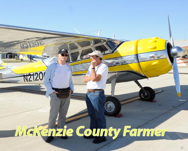 Classic Cessnas fly into Watford City airport