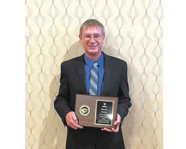 Wisness is named Ag Educator’s Teacher Mentor of the Year