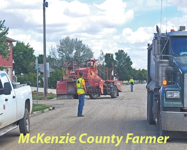 Multi-agency road project finishing in Watford City