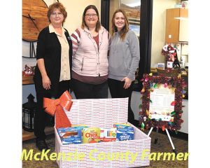 Local banks take part in food bank give-away