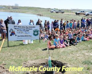 Watford City honored as Tree City USA